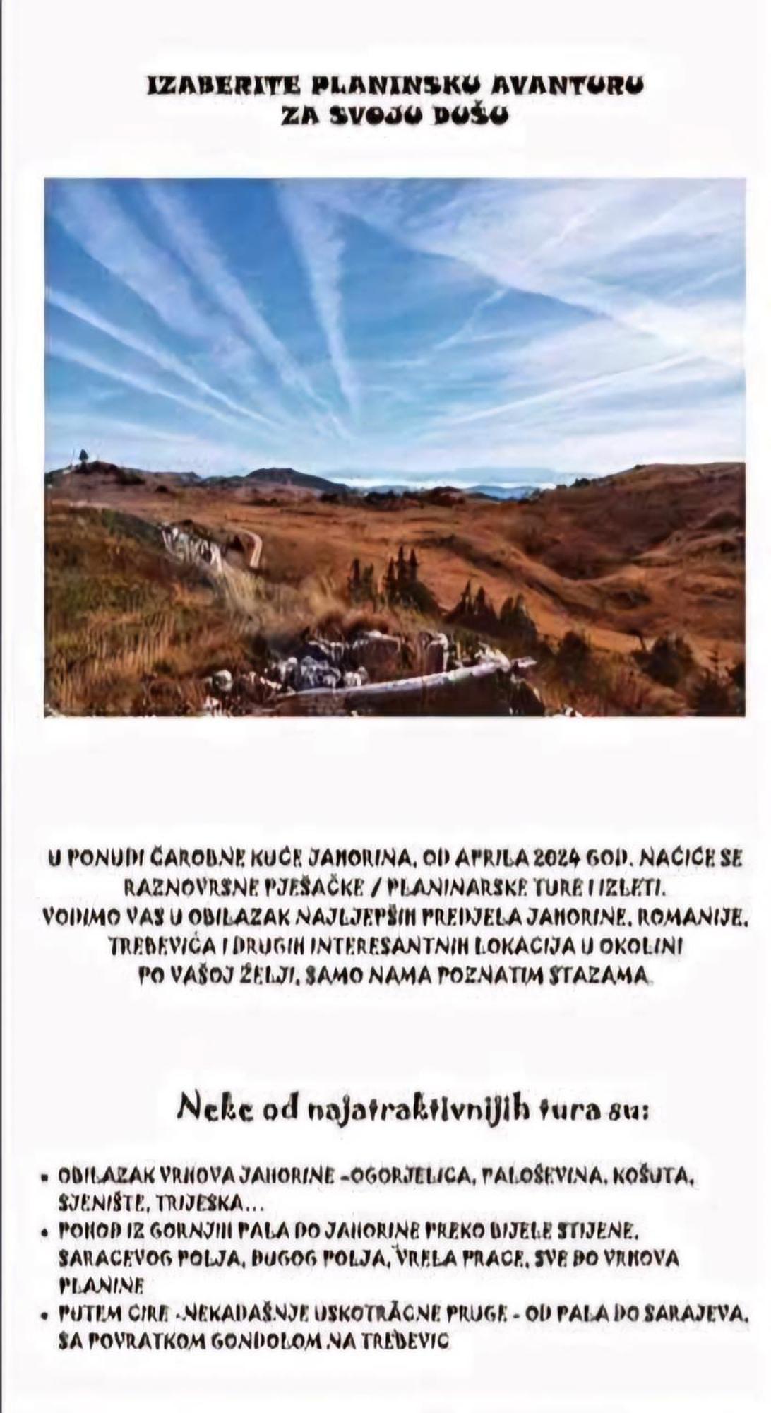 Carobna Kuca Jahorina Villa Ngoại thất bức ảnh